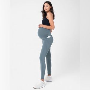 NWT {Seraphine} Sage Bump & Back Support Maternity Leggings